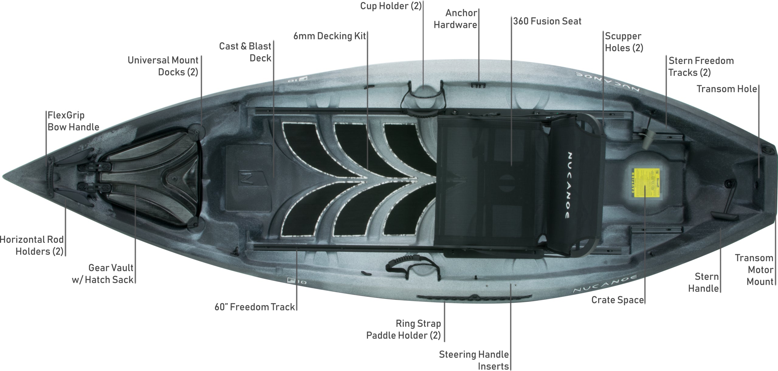 NuCanoe Access F-10 Kayak