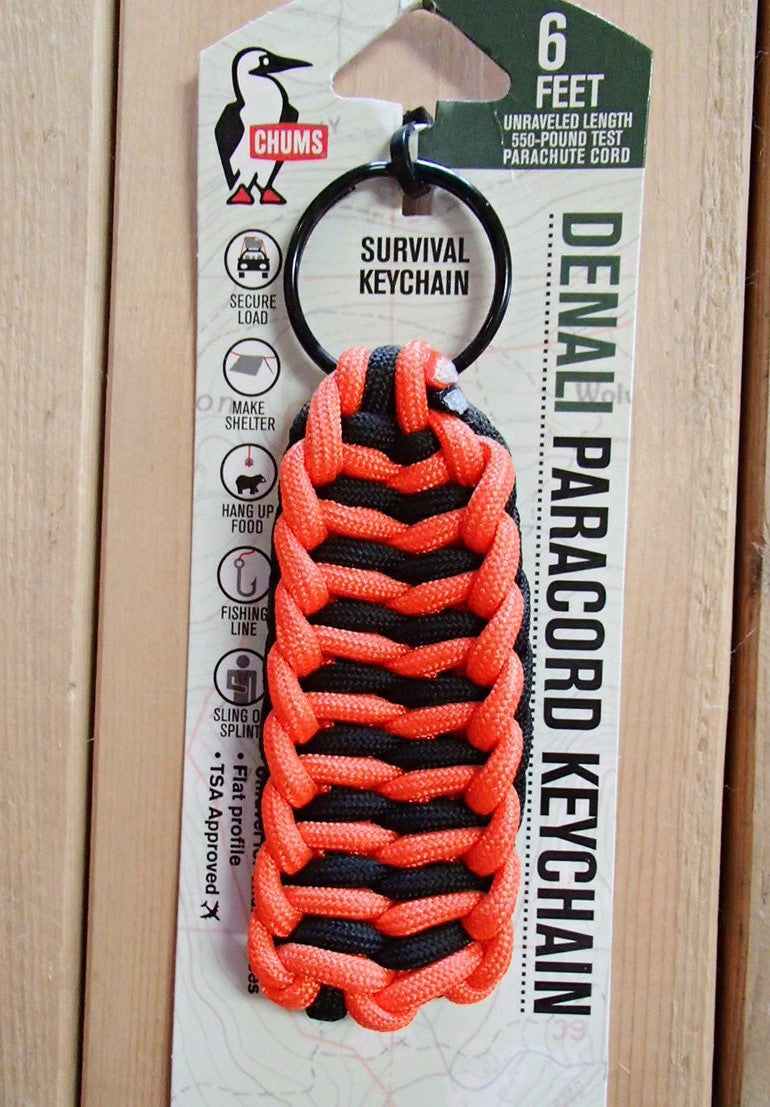 Chums Paracord Keychain