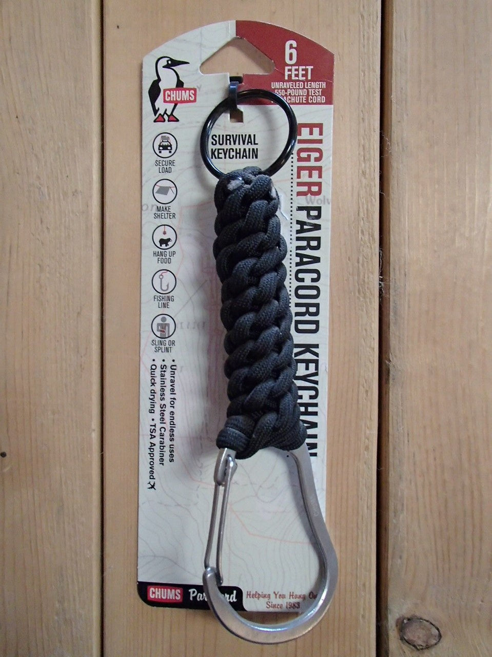 Chums Paracord Keychain