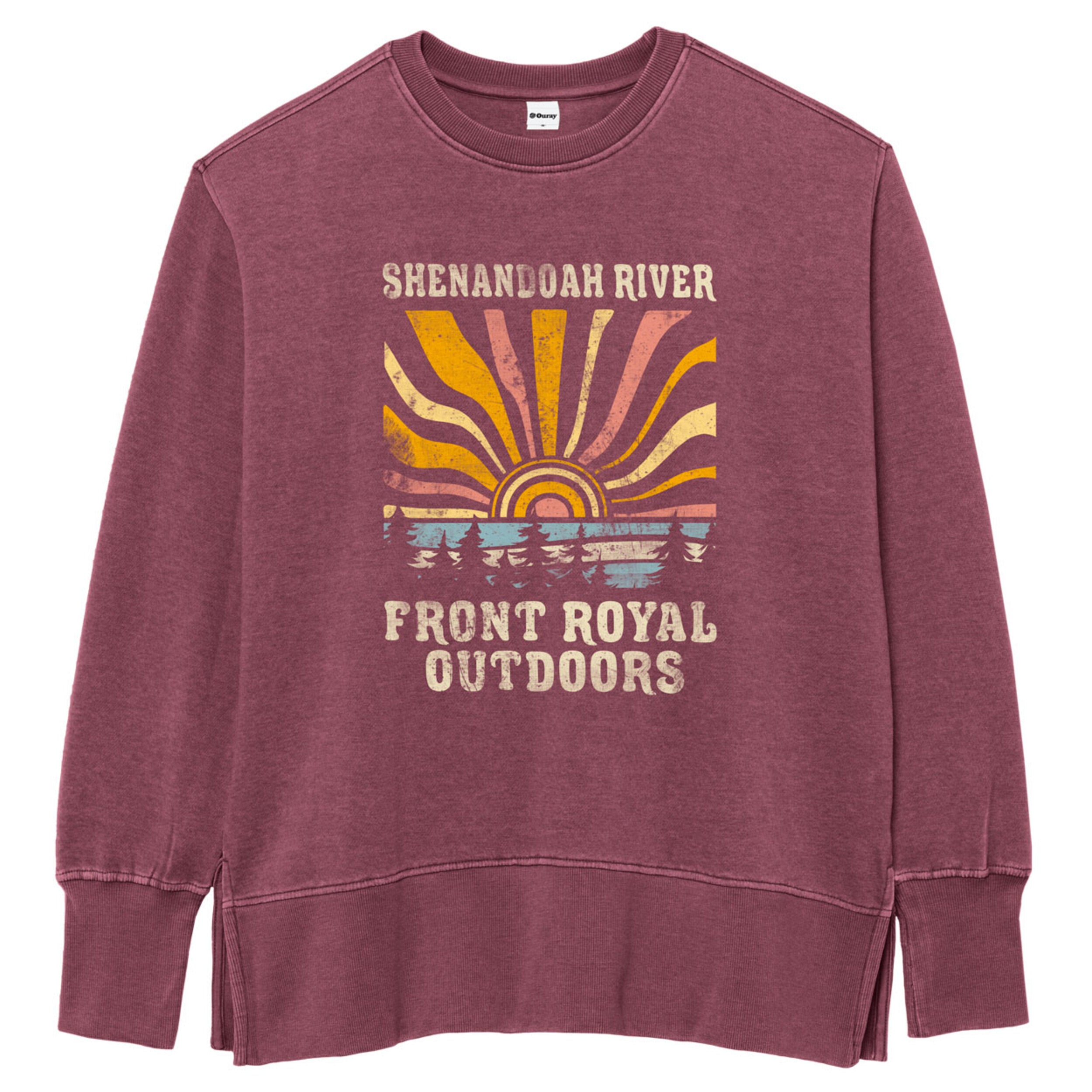 Sunset Rays Fleece Crew