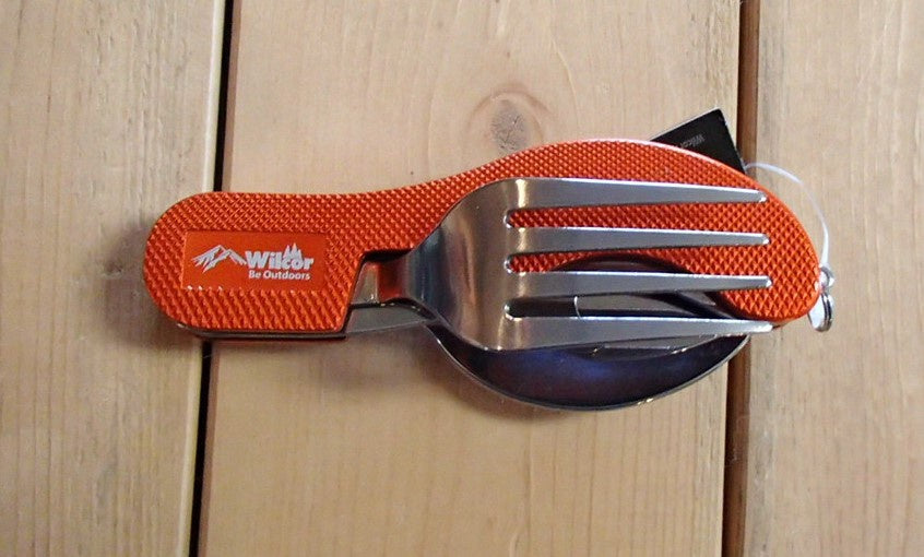 Camp Utility Knife, Fork, Spoon