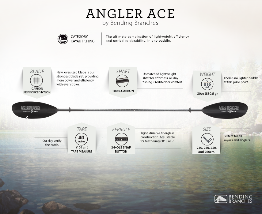Angler Ace Paddle Closeout