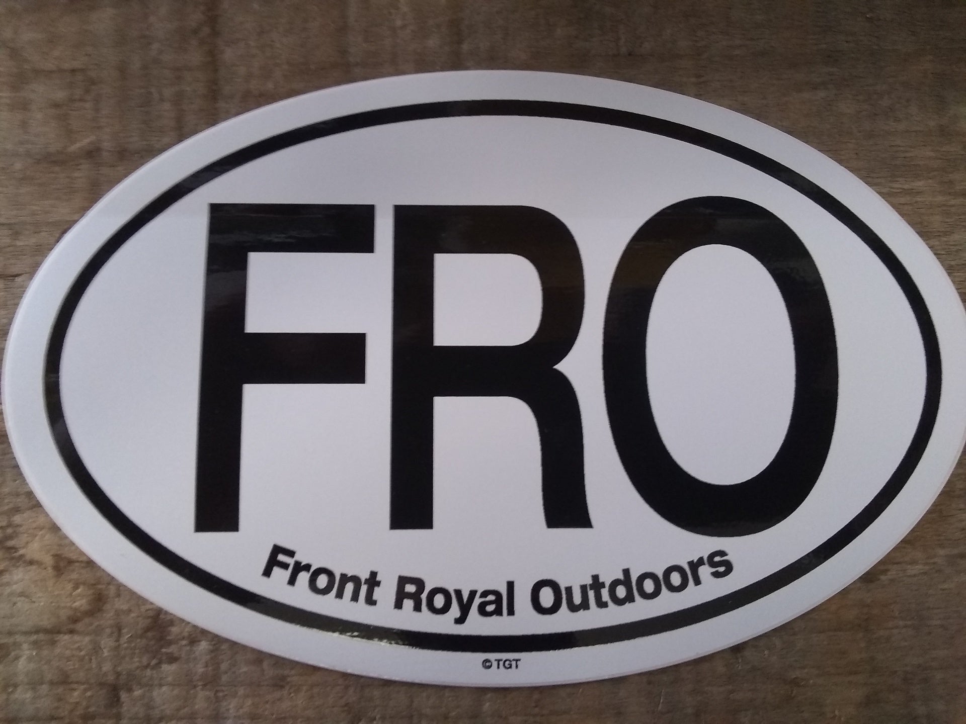 FRO Oval Sticker